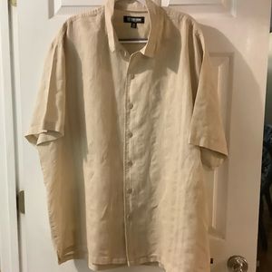 Linen tan shirt